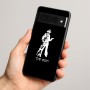 כיסוי בעיצוב אישי עם השם שלך לדגם - Google Pixel 8 Pro 5G בעיצוב קאובוי המערב הפרוע