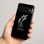 כיסוי בעיצוב אישי עם השם שלך לדגם - Google Pixel 8 Pro 5G בעיצוב חיטה גלית זהב