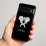 כיסוי בעיצוב אישי עם השם שלך לדגם - Google Pixel 8 Pro 5G בעיצוב פרחי קרן