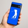 כיסוי בעיצוב אישי עם השם שלך לדגם - Google Pixel 8 Pro 5G בעיצוב שחקן גולף
