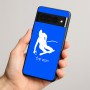 כיסוי בעיצוב אישי עם השם שלך לדגם - Google Pixel 8 Pro 5G בעיצוב סקי