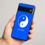 כיסוי בעיצוב אישי עם השם שלך לדגם - Google Pixel 8 Pro 5G בעיצוב סמל יינג יאנג
