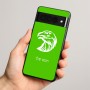 כיסוי בעיצוב אישי עם השם שלך לדגם - Google Pixel 8 Pro 5G בעיצוב ראש נשר