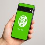כיסוי בעיצוב אישי עם השם שלך לדגם - Google Pixel 8 Pro 5G בעיצוב פני אריה
