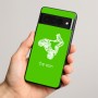 כיסוי בעיצוב אישי עם השם שלך לדגם - Google Pixel 8 Pro 5G בעיצוב רוכב טרקטורונים
