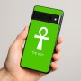 כיסוי בעיצוב אישי עם השם שלך לדגם - Google Pixel 8 Pro 5G בעיצוב אנק - מפתח החיים המצרי