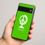 כיסוי בעיצוב אישי עם השם שלך לדגם - Google Pixel 8 Pro 5G בעיצוב גלובוסי שלום