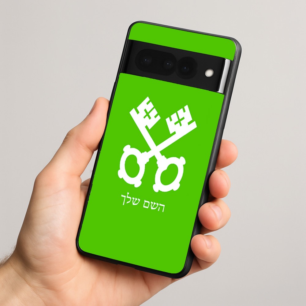 כיסוי בעיצוב אישי עם השם שלך לדגם - Google Pixel 8 Pro 5G בעיצוב מפתחות