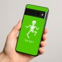 כיסוי בעיצוב אישי עם השם שלך לדגם - Google Pixel 8 Pro 5G בעיצוב סקלטון