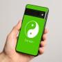 כיסוי בעיצוב אישי עם השם שלך לדגם - Google Pixel 8 Pro 5G בעיצוב סמל יינג יאנג