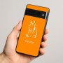 כיסוי בעיצוב אישי עם השם שלך לדגם - Google Pixel 8 Pro 5G בעיצוב חתול