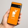 כיסוי בעיצוב אישי עם השם שלך לדגם - Google Pixel 8 Pro 5G בעיצוב צבי