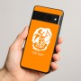כיסוי בעיצוב אישי עם השם שלך לדגם - Google Pixel 8 Pro 5G בעיצוב אנג'ל מוזיקלי