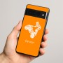 כיסוי בעיצוב אישי עם השם שלך לדגם - Google Pixel 8 Pro 5G בעיצוב רוכב טרקטורונים