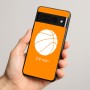 כיסוי בעיצוב אישי עם השם שלך לדגם - Google Pixel 8 Pro 5G בעיצוב כדורסל