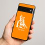 כיסוי בעיצוב אישי עם השם שלך לדגם - Google Pixel 8 Pro 5G בעיצוב קאוגירל