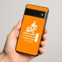כיסוי בעיצוב אישי עם השם שלך לדגם - Google Pixel 8 Pro 5G בעיצוב רוכב סוסים