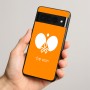 כיסוי בעיצוב אישי עם השם שלך לדגם - Google Pixel 8 Pro 5G בעיצוב פינג פונג