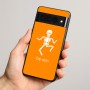 כיסוי בעיצוב אישי עם השם שלך לדגם - Google Pixel 8 Pro 5G בעיצוב סקלטון