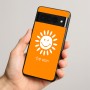 כיסוי בעיצוב אישי עם השם שלך לדגם - Google Pixel 8 Pro 5G בעיצוב שמש