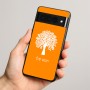 כיסוי בעיצוב אישי עם השם שלך לדגם - Google Pixel 8 Pro 5G בעיצוב עץ