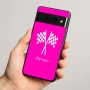 כיסוי בעיצוב אישי עם השם שלך לדגם - Google Pixel 8 Pro 5G בעיצוב דגל המירוץ