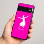 כיסוי בעיצוב אישי עם השם שלך לדגם - Google Pixel 8 Pro 5G בעיצוב בלרינה