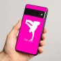 כיסוי בעיצוב אישי עם השם שלך לדגם - Google Pixel 8 Pro 5G בעיצוב ברייקדאנס