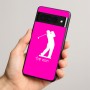 כיסוי בעיצוב אישי עם השם שלך לדגם - Google Pixel 8 Pro 5G בעיצוב שחקן גולף