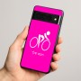 כיסוי בעיצוב אישי עם השם שלך לדגם - Google Pixel 8 Pro 5G בעיצוב אופניים אולימפיים