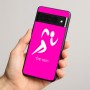 כיסוי בעיצוב אישי עם השם שלך לדגם - Google Pixel 8 Pro 5G בעיצוב רצים אולימפיים