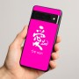 כיסוי בעיצוב אישי עם השם שלך לדגם - Google Pixel 8 Pro 5G בעיצוב אהבה באותיות יפניות