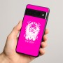 כיסוי בעיצוב אישי עם השם שלך לדגם - Google Pixel 8 Pro 5G בעיצוב רוקנרול