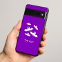 כיסוי בעיצוב אישי עם השם שלך לדגם - Google Pixel 8 Pro 5G בעיצוב עטלפים