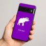 כיסוי בעיצוב אישי עם השם שלך לדגם - Google Pixel 8 Pro 5G בעיצוב פיל