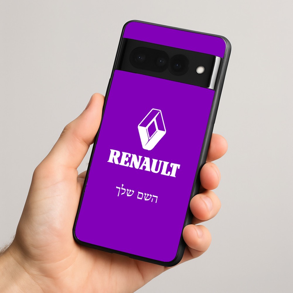 כיסוי בעיצוב אישי עם השם שלך לדגם - Google Pixel 8 Pro 5G בעיצוב רנו