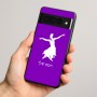 כיסוי בעיצוב אישי עם השם שלך לדגם - Google Pixel 8 Pro 5G בעיצוב בלרינה