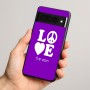 כיסוי בעיצוב אישי עם השם שלך לדגם - Google Pixel 8 Pro 5G בעיצוב אהבה