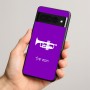 כיסוי בעיצוב אישי עם השם שלך לדגם - Google Pixel 8 Pro 5G בעיצוב חצוצרה