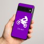 כיסוי בעיצוב אישי עם השם שלך לדגם - Google Pixel 8 Pro 5G בעיצוב מוטוקרוס