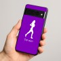 כיסוי בעיצוב אישי עם השם שלך לדגם - Google Pixel 8 Pro 5G בעיצוב רץ רץ אישה
