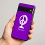 כיסוי בעיצוב אישי עם השם שלך לדגם - Google Pixel 8 Pro 5G בעיצוב גלובוסי שלום