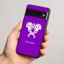 כיסוי בעיצוב אישי עם השם שלך לדגם - Google Pixel 8 Pro 5G בעיצוב פרחי קרן