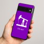 כיסוי בעיצוב אישי עם השם שלך לדגם - Google Pixel 8 Pro 5G בעיצוב באר נפט