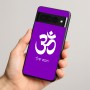 כיסוי בעיצוב אישי עם השם שלך לדגם - Google Pixel 8 Pro 5G בעיצוב סמל אום