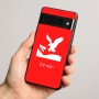 כיסוי בעיצוב אישי עם השם שלך לדגם - Google Pixel 8 Pro 5G בעיצוב נשר אמריקאי