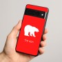 כיסוי בעיצוב אישי עם השם שלך לדגם - Google Pixel 8 Pro 5G בעיצוב דוב