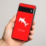 כיסוי בעיצוב אישי עם השם שלך לדגם - Google Pixel 8 Pro 5G בעיצוב כריש ראש פטיש