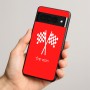 כיסוי בעיצוב אישי עם השם שלך לדגם - Google Pixel 8 Pro 5G בעיצוב דגל המירוץ