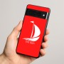 כיסוי בעיצוב אישי עם השם שלך לדגם - Google Pixel 8 Pro 5G בעיצוב סירה
